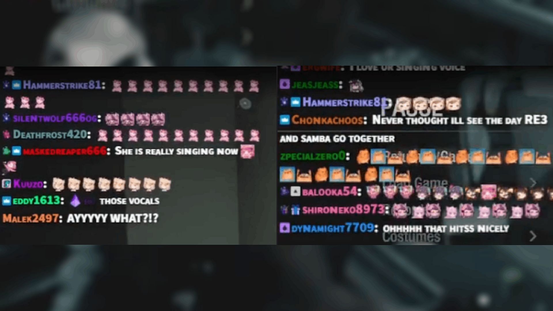 Ironmouse's audience was left shocked at her effortless singing (Image via ironmouse/Twitch)